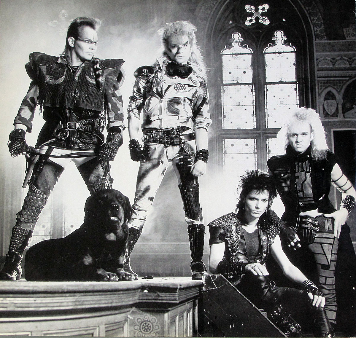 High Resolution Photos of rogue male animal man nwobhm 